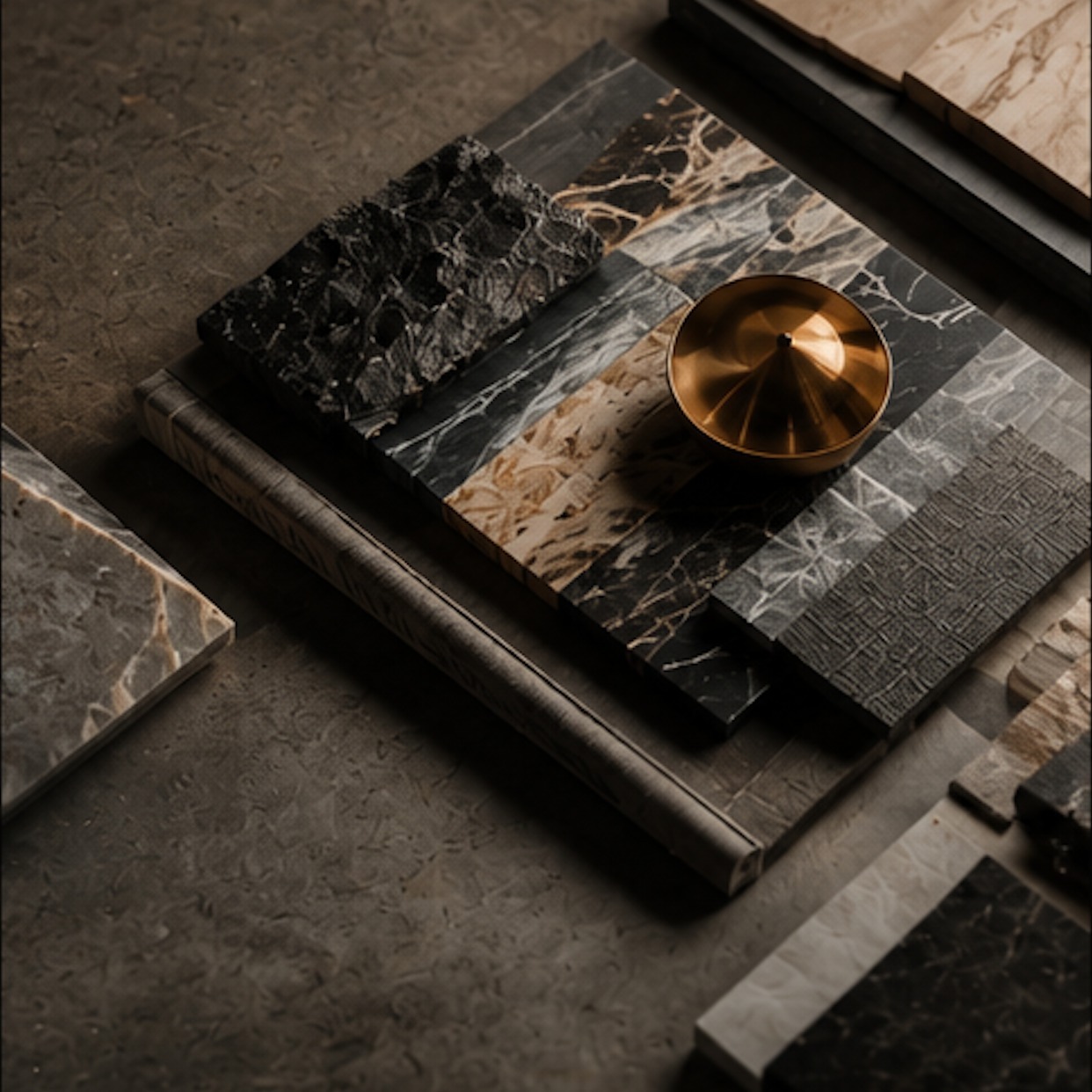 Material is no longer merely aesthetic selection. It is perception, atmosphere and design identity.